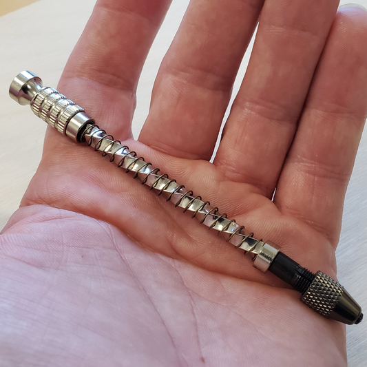Hand Drill with Spring